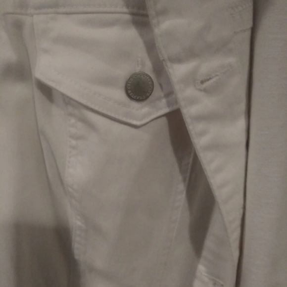 Charter Club White Jean Jacket - Picture 2 of 8